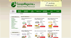 Desktop Screenshot of escapemagazine.pl